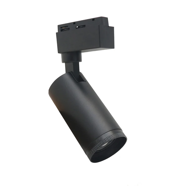 20 Вт, высокая яркость, современный монолитный блок светодиодов, Регулируемый магнитный Трековый светильник, длинный для торгового центра