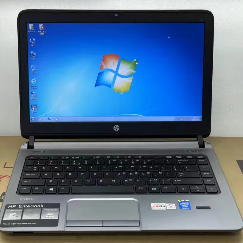 HPP ProBook 430 G1 core I7-4th  4GB 240 SSD  HD graphics card VGA  3 USB interfaces 13.3-inch light and thin  used laptop