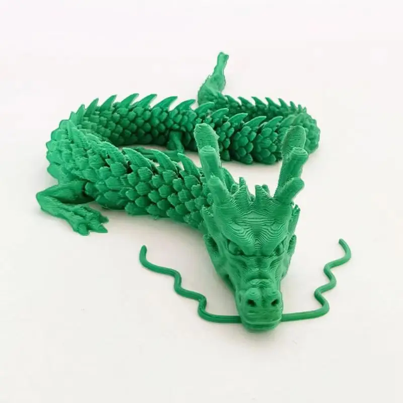 Customized Multi-colors 3d Print Chinese Dragon Egg With Detailed Sculpting Colorful Fidget Toy Birthday Gift