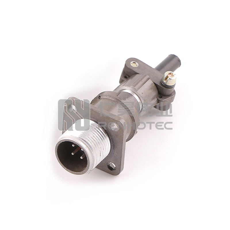 2PM14 Russian Standard Series Connector 4 Pin Thread Metal Plug Socket for Aviation Railway