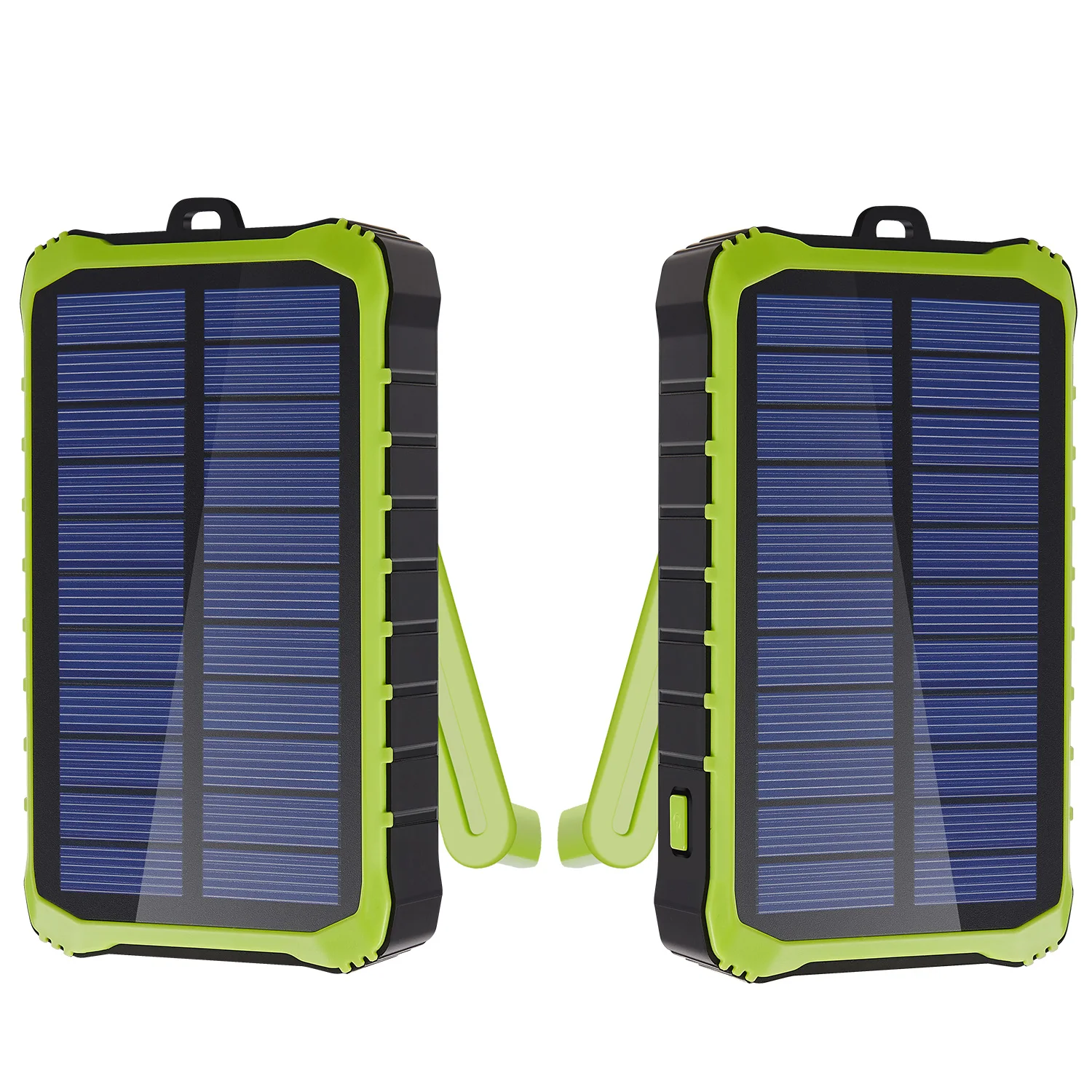 Portable Hand Crank Charger Solar Emergency Power Bank With Flashlight