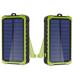 New Premium CE RoHS Hand Crank Dynamo Power Bank Solar Mobile Phone Charger Flashlight