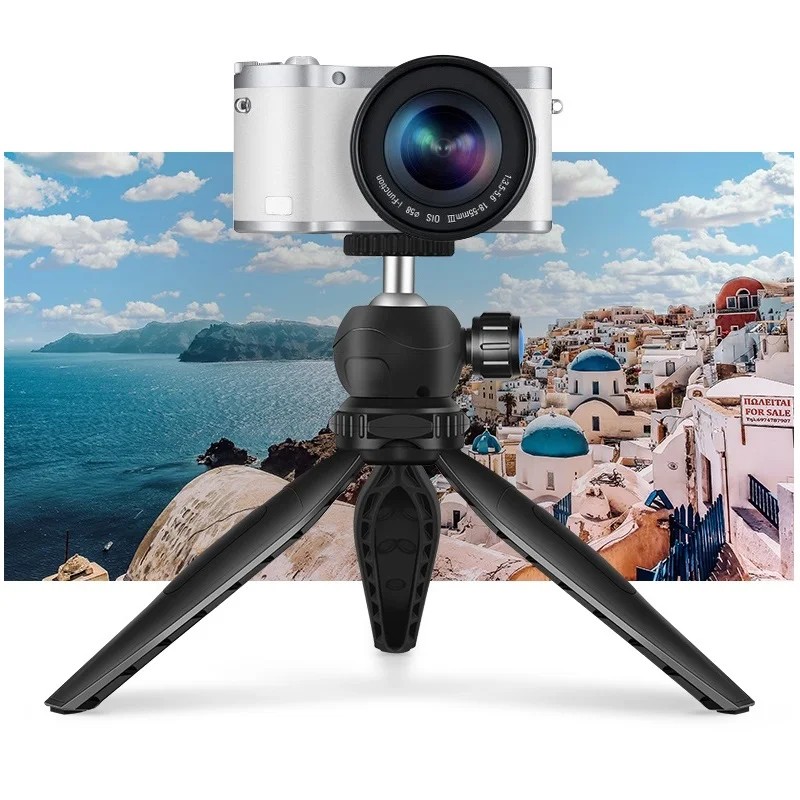 Mini Tripod Stand Selfie Stick Monopod Stabilizer Portable Folding Tripod Stand Gimbal Cellphone Tripod Mount