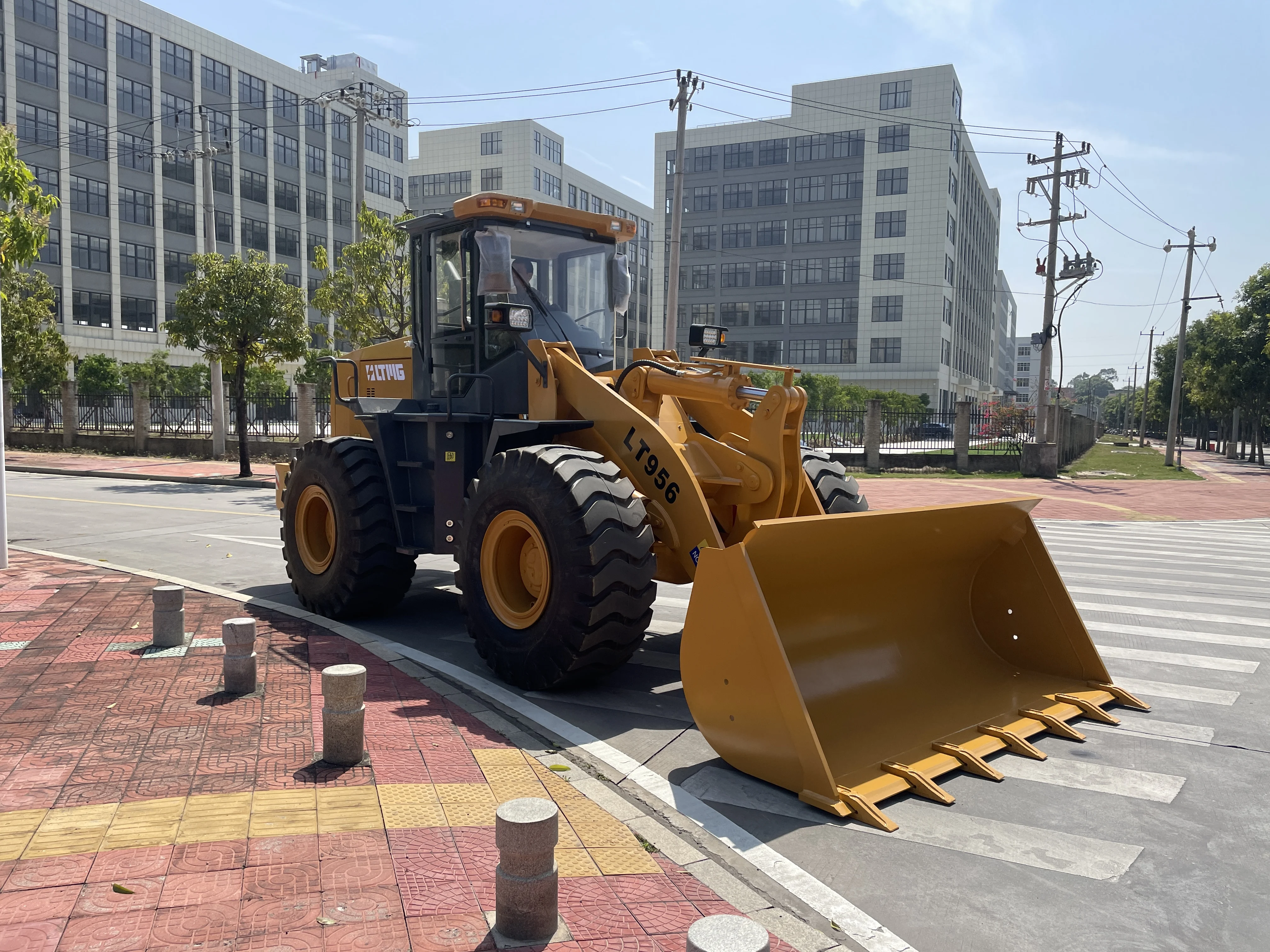 Mexico Loader 5000KG high flexibility Construction Equipment wheel loader in stock