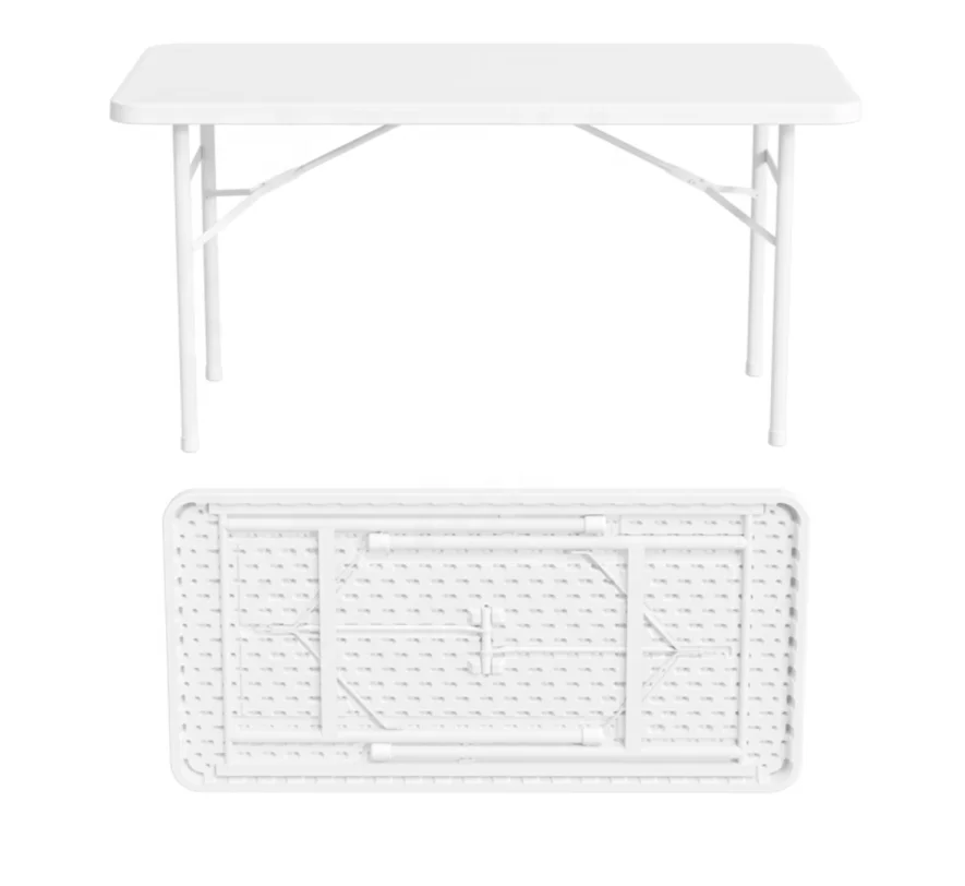 Wholesale furniture  best selling HDPE  plastic portable folding bench table and chairs for events