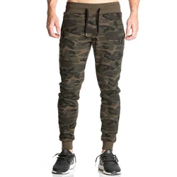 Autumn new Fitness Sexy muscle jogging pants Leisure Running Drawstring Breathable Foot zipper Thread GYM trousers