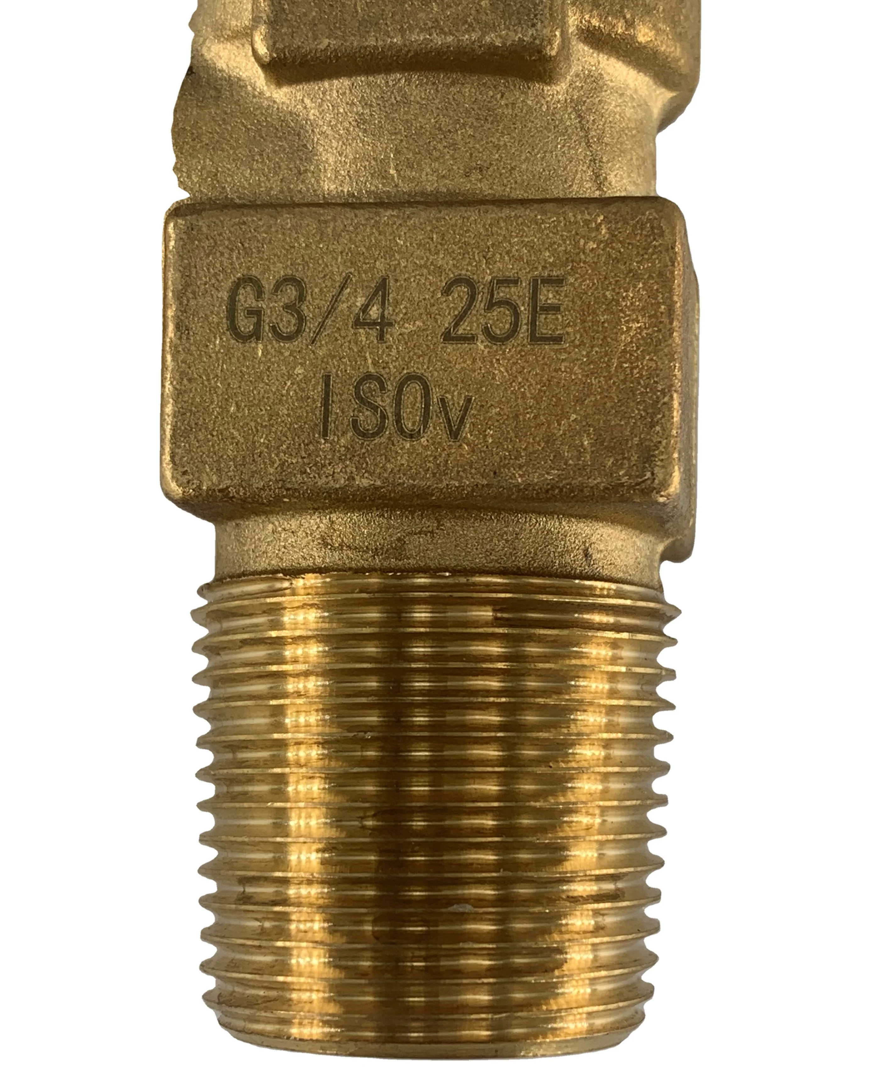 O2 Gas Cylinder Valves 25E For Pressure Tubes