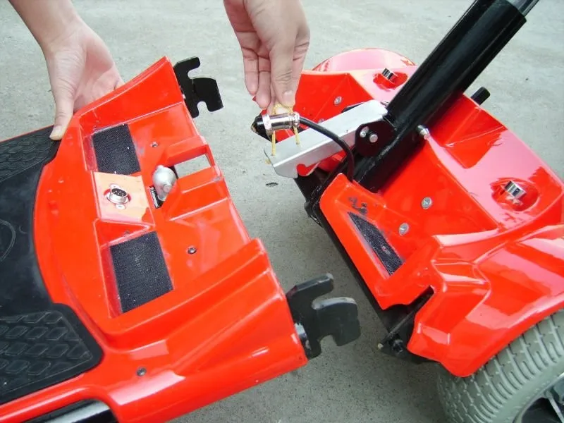 4 Wheel Electric Scooter Mobility  Scooter for The Elederly and Handicapped