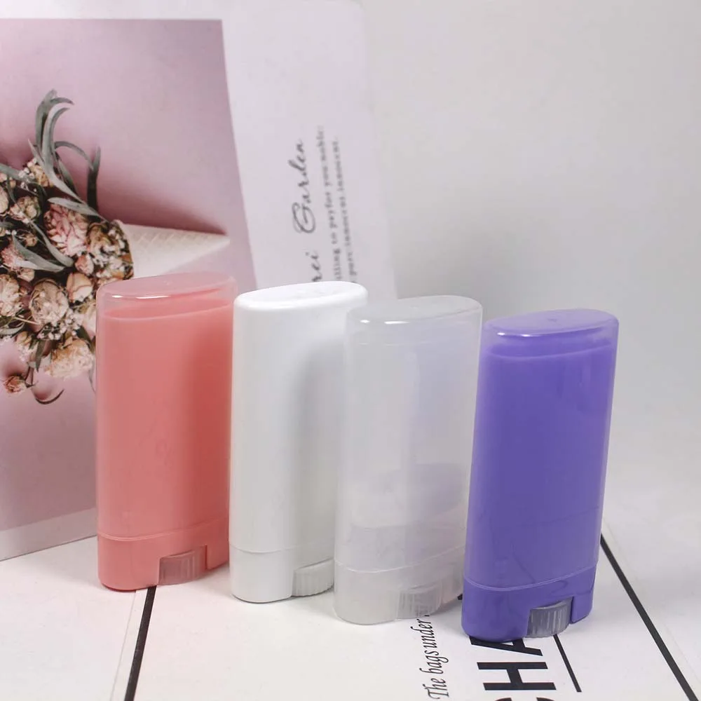 15g plastic Deodorant tubes  lipstick tube 15g empty lip balm bottle deodorant stick container