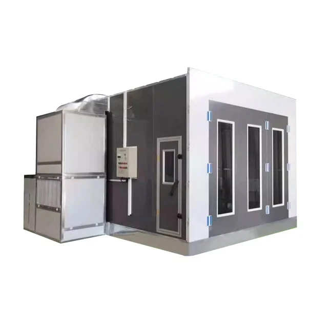 Hot Sale Car Paint Booth Economical Halogen Shortwave Infrared Heating Paint Room Spray Booth