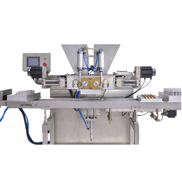 Chocolate Moulding line Chocolate Depositor Machine multi color chocolate making machine