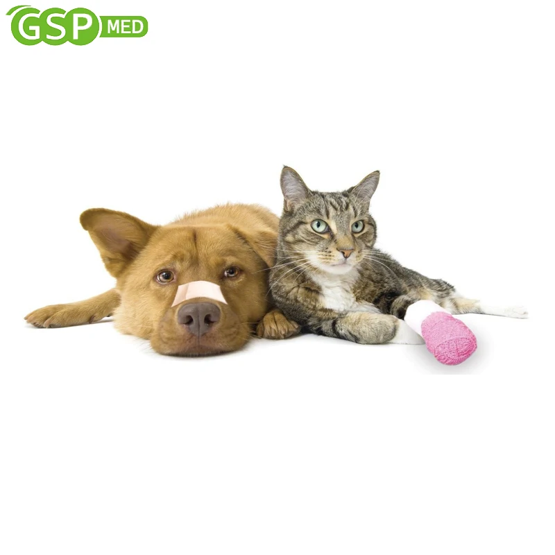 soft non woven self adhesive bandage vet wrap waterproof elastic wrap bandage