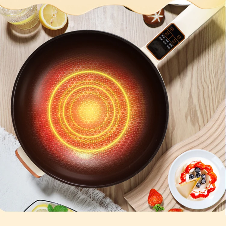 Home Kitchen Appliance 1500W Multifunctional Electric Skillets Hot Pot Hotpot Electric Frying Pan