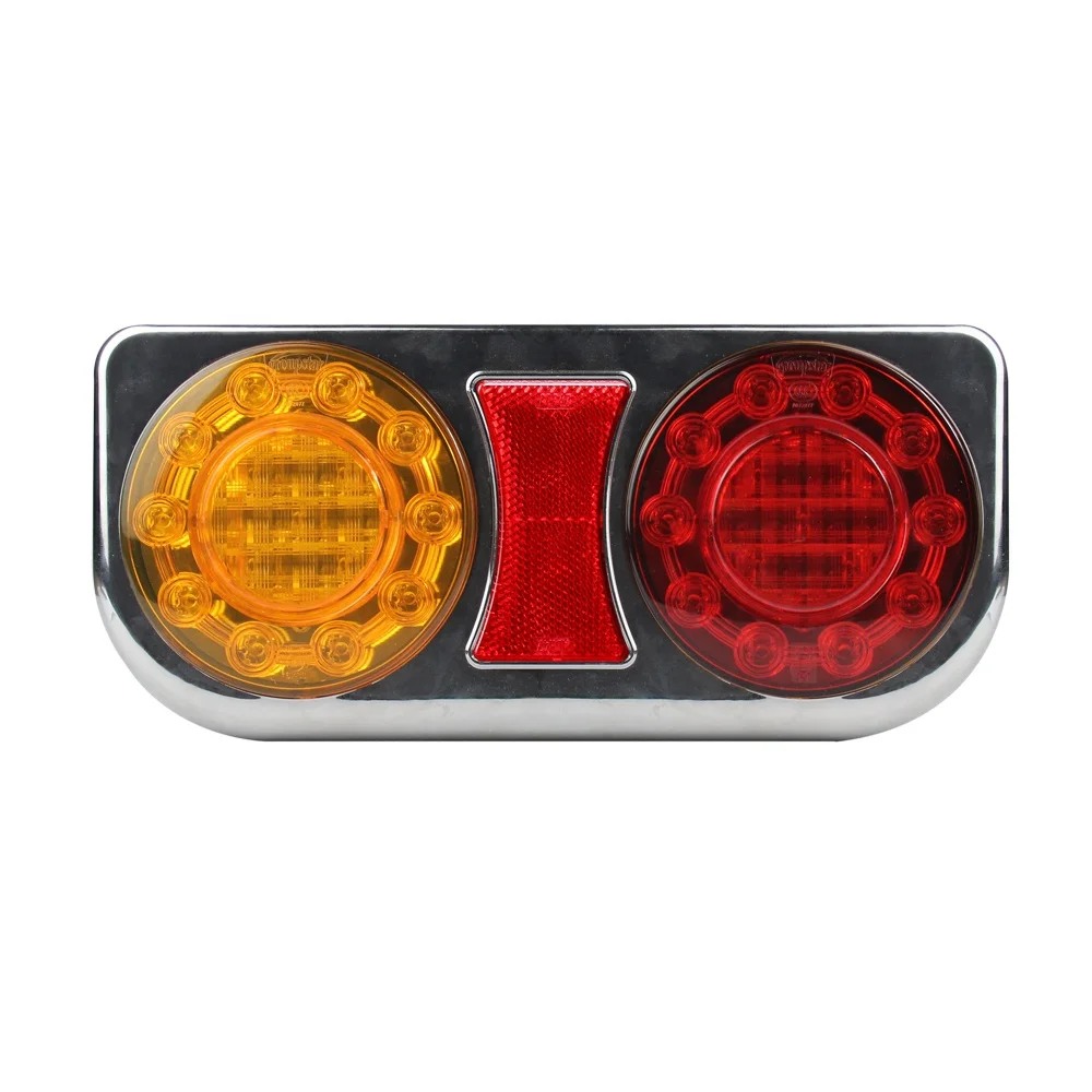 Manufacturer 10-30V ADR Indicator Turn Stop Reflector Signal Jumbo Truck Forklift Trailer Truck LED Rear Lamp