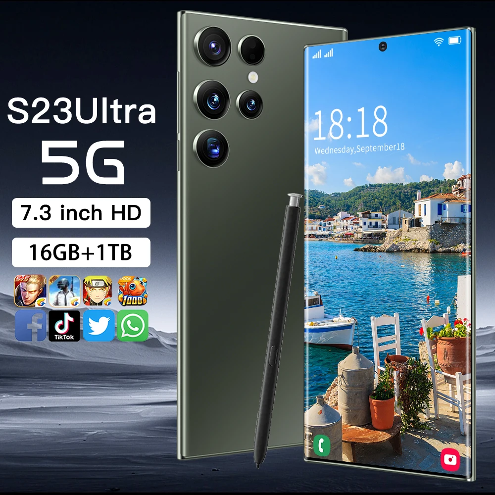 Смартфон S23 Ultra 5G 6 8 дюймов