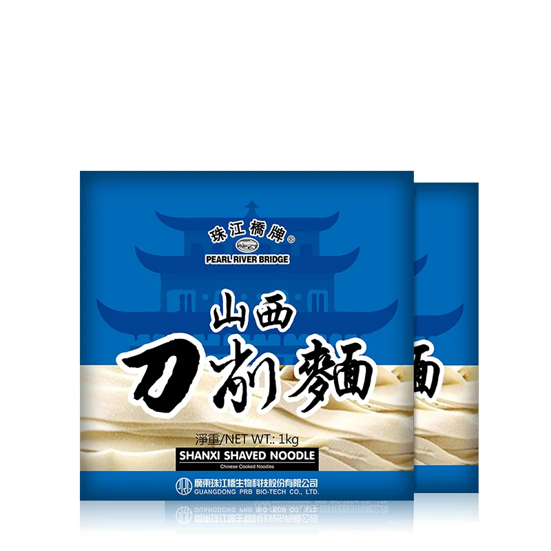 Горячая распродажа заводская цена легко приготовить лапшу быстрого приготовления Китайская лапша с жемчугом речной мост 1 кг пластиковый пакет PRB Shanxi бритая