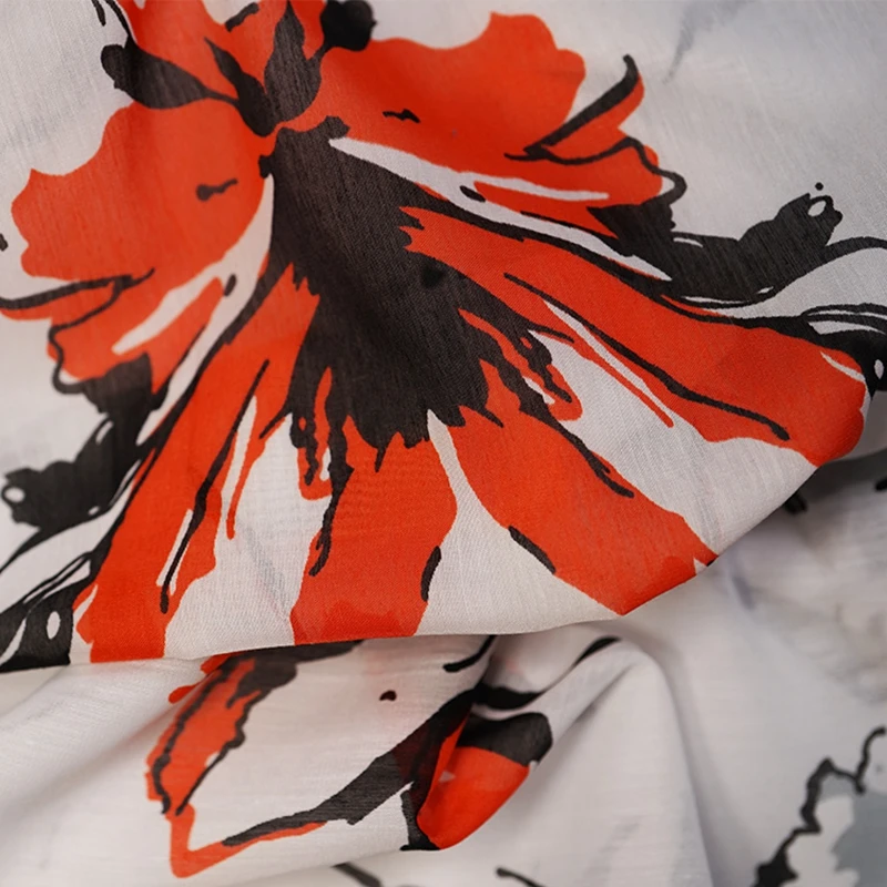 Sikor No Moq high quality fashion cartoon digital foil print custom cotton digital printing fabric for kids