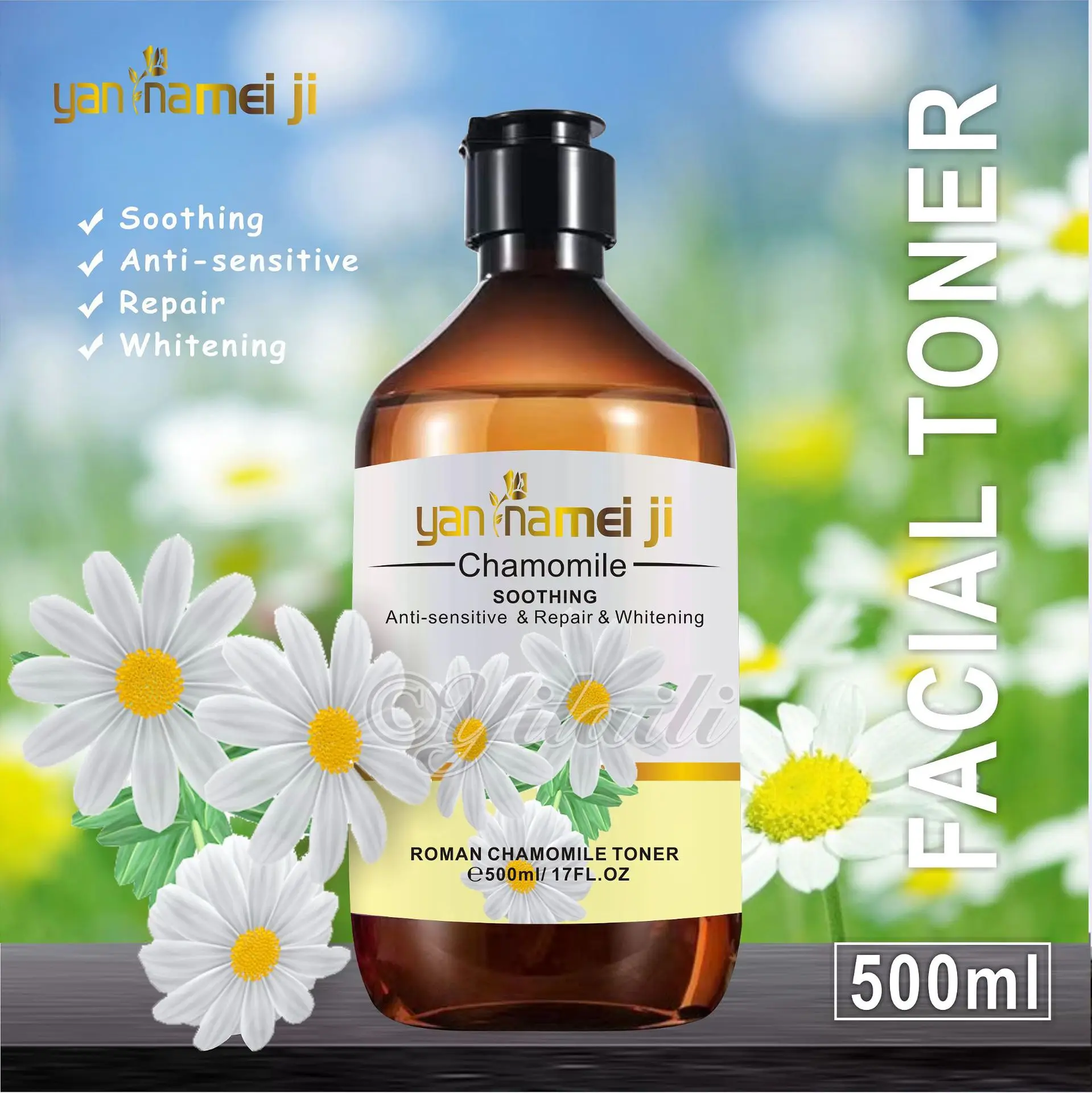 Women Face Skin Toner Hot Selling Rose Water Vitamin C Beauty Skin Care Moisturizing Whitening Brightening Beauty Face water