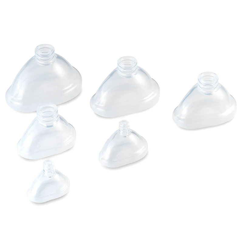 Whole Silicone Anesthesia Mask Medical Grade Latex Free Face Mask