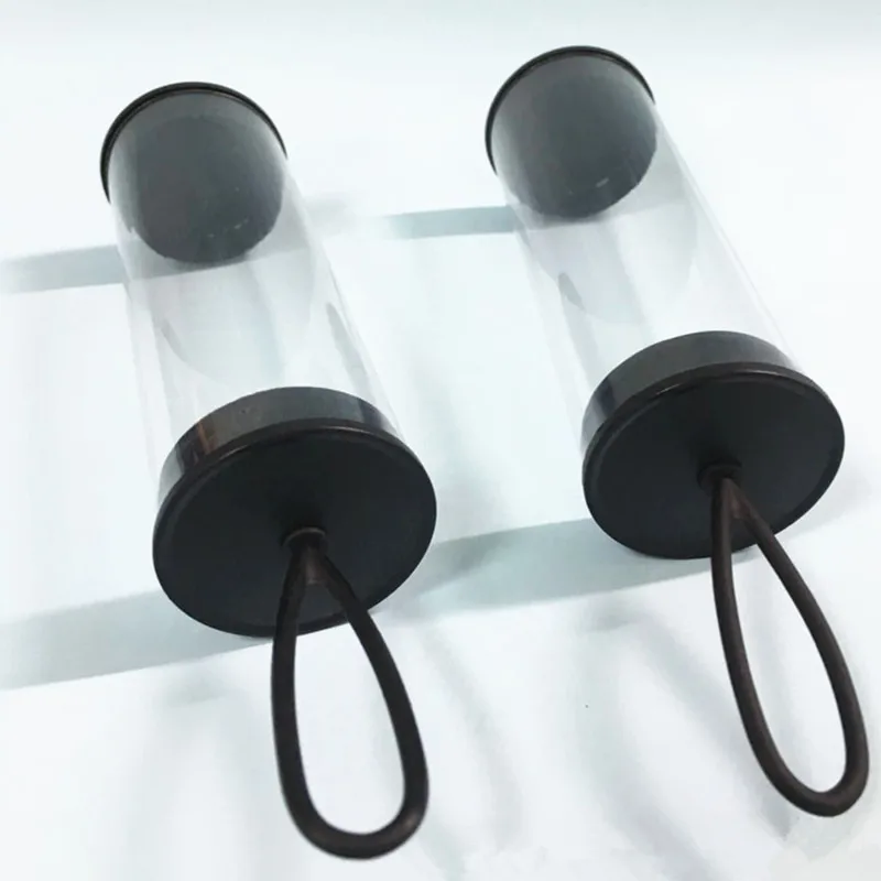 Portable Hanging Suspend PVC Clear Plastic Toothpaste Packaging Tube