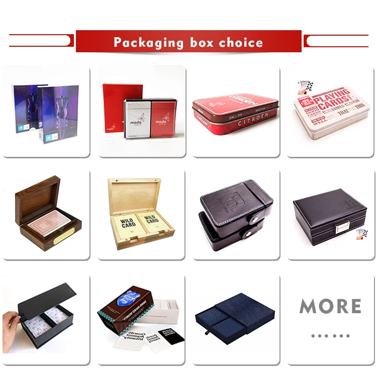 promotional 4 color playing cards