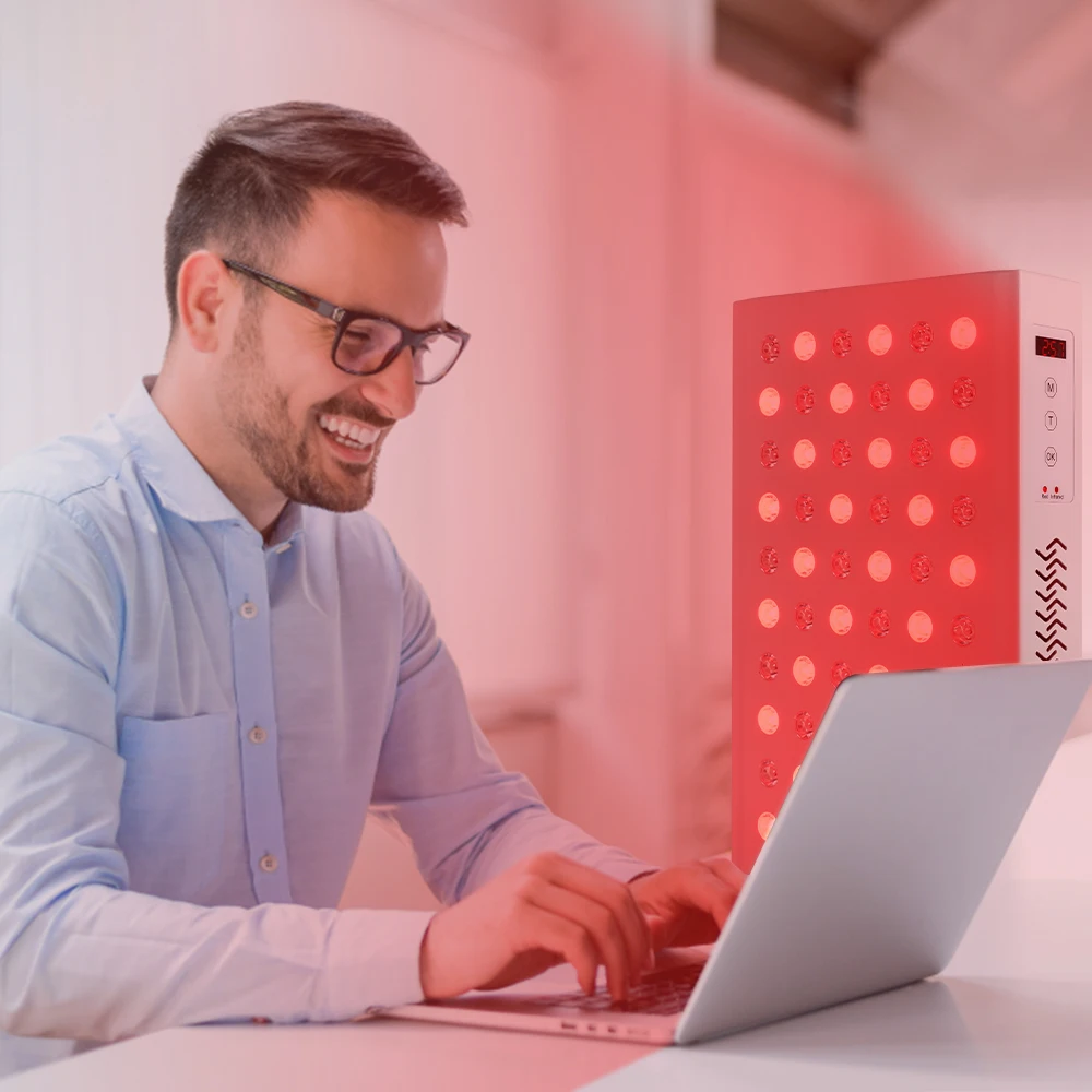 Новый sgrow Maxpro с двумя ЧИПАМИ инфракрасная сауна для домашнего использования 300 Вт 900 660nm 850nm Красный Инфракрасный