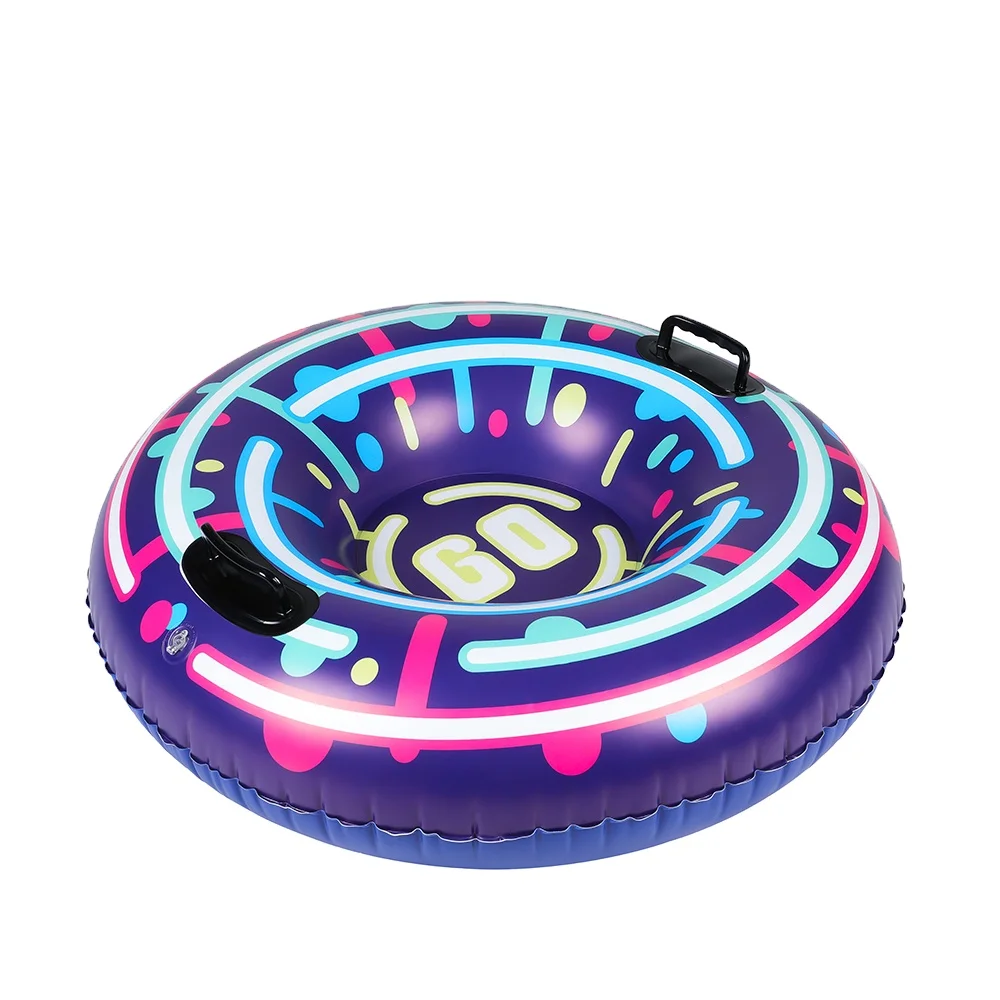 Doctor Dolphin PVC Inflatable Play Fashionable Style Winter Skiing Circle Snow Skiing Equipment