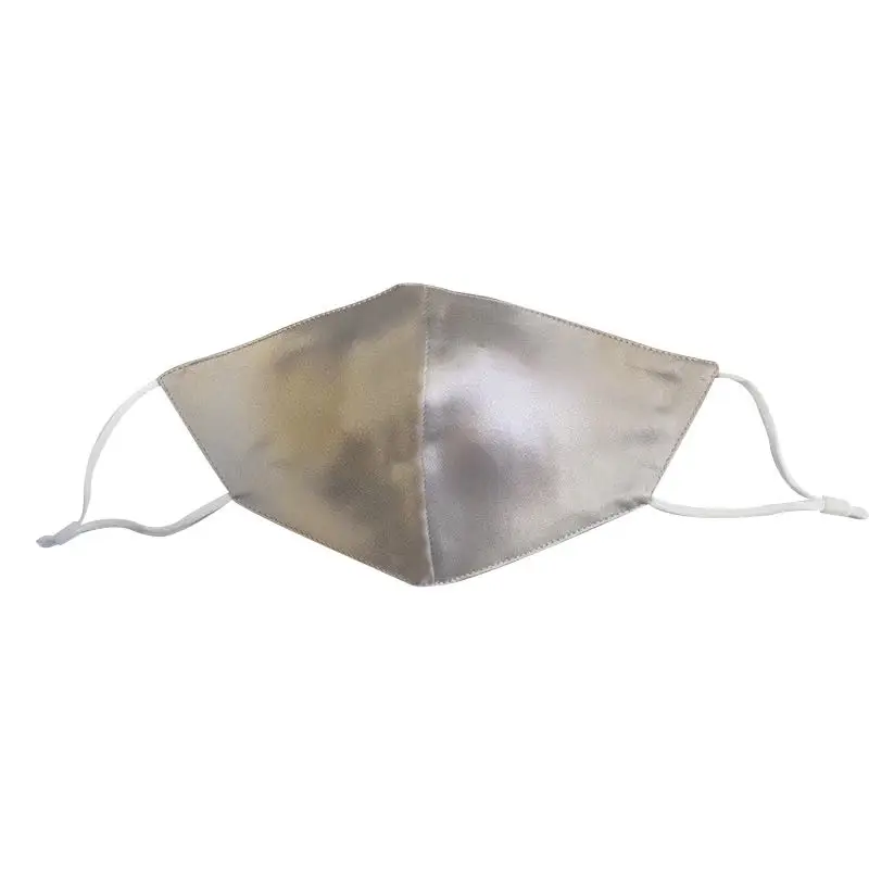 19mm jili 3 layer fancy breathable pure mulberry silk face mask with gift box and filter