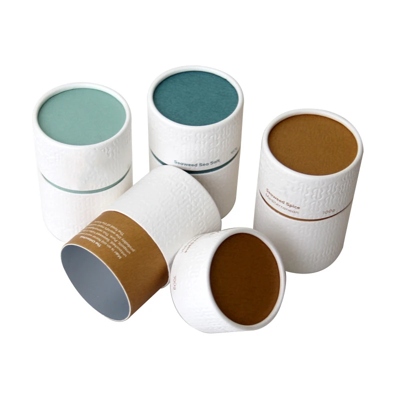 Cosmetic kraft packaging cardboard lip balm container paper tube