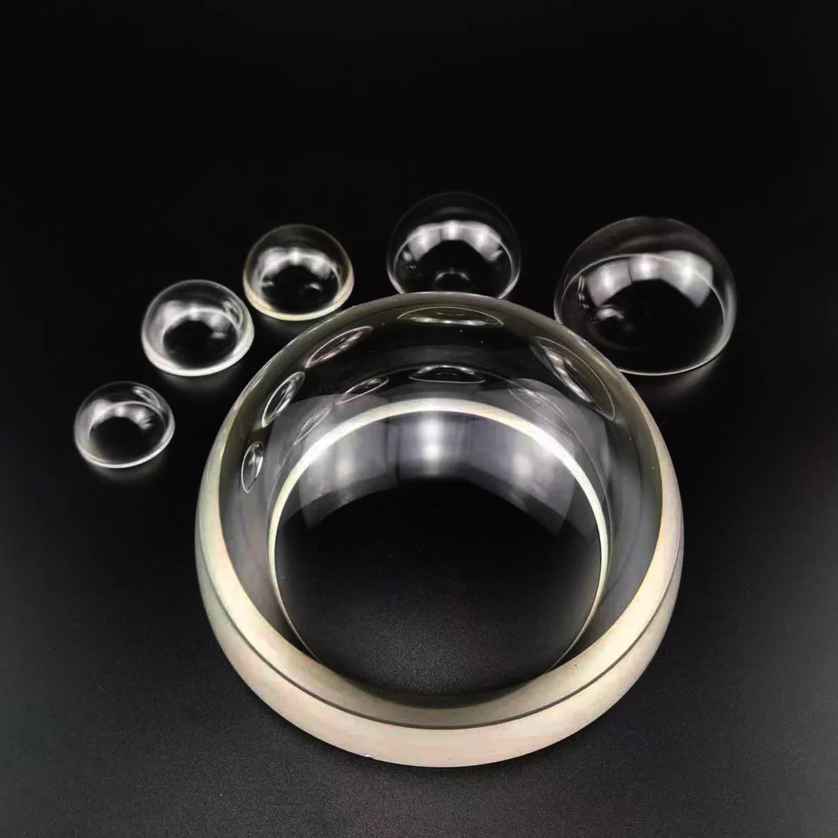 Sapphire Dome Lens And Optical K9/BK7 Hemispheres For Camera Protective Cover Or Underwater Camera