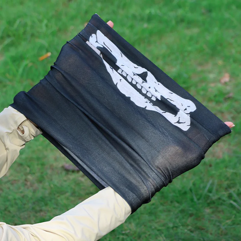 Custom Sublimation Printed Coolmax Microfibre Face Shield Mask Tube Crop Top Seamless Neck Scarf Bandana Neck Gaiter