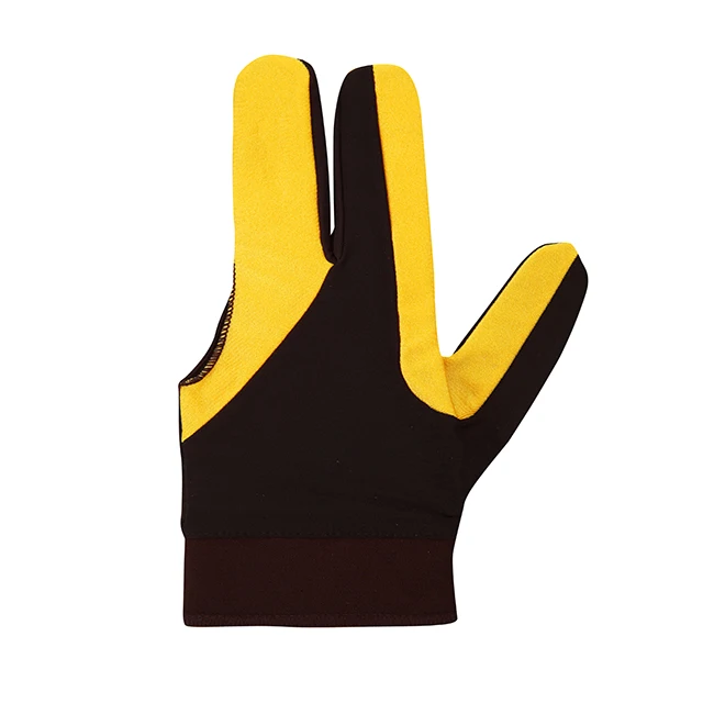High quality professional 3 Fingers Billiard Glove