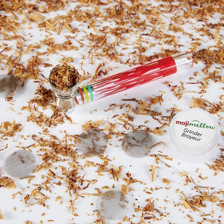 Mojimellow инвентарь курение травы Аксессуары стеклянная труба