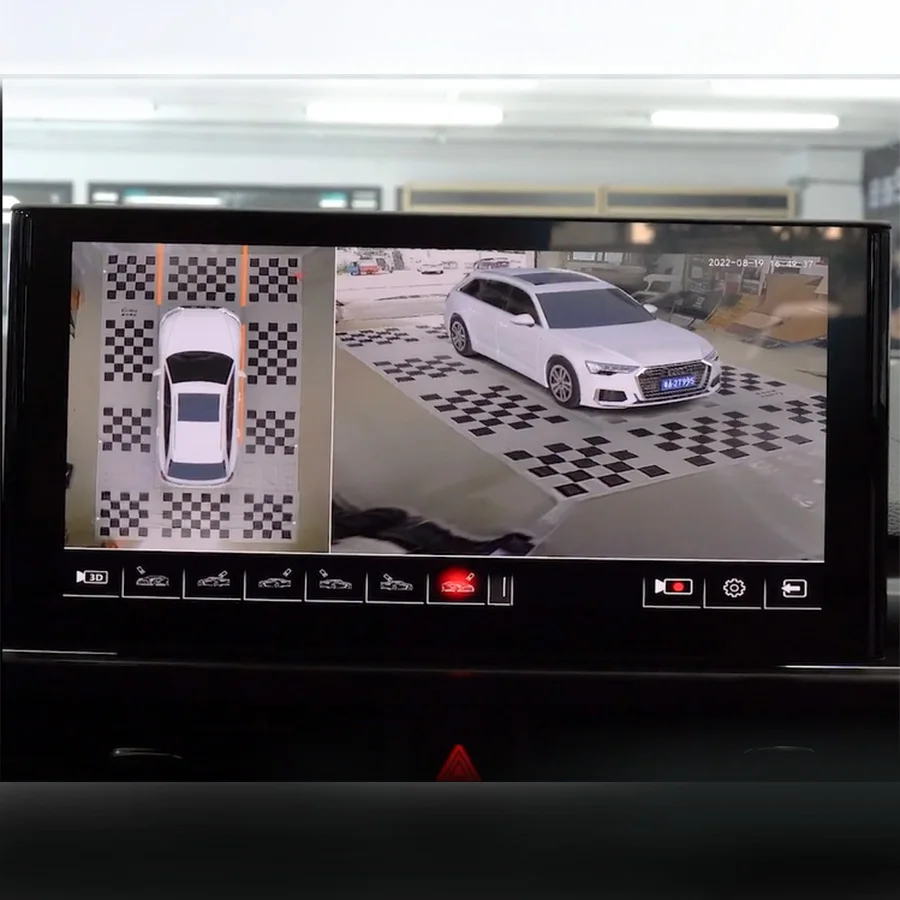 Car Security Camera System 1080P HD 3D Surround View 360 Degree Camera for AUDI A4 B9