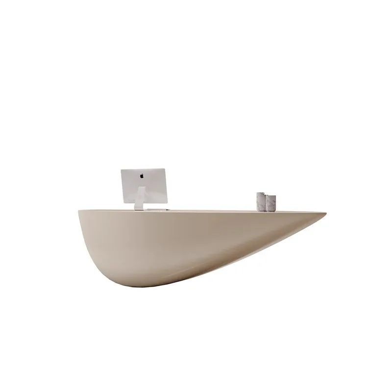 QT-48 office furniture desk tables set oficina scrivania escritorio rezeption modern front desk reception desk