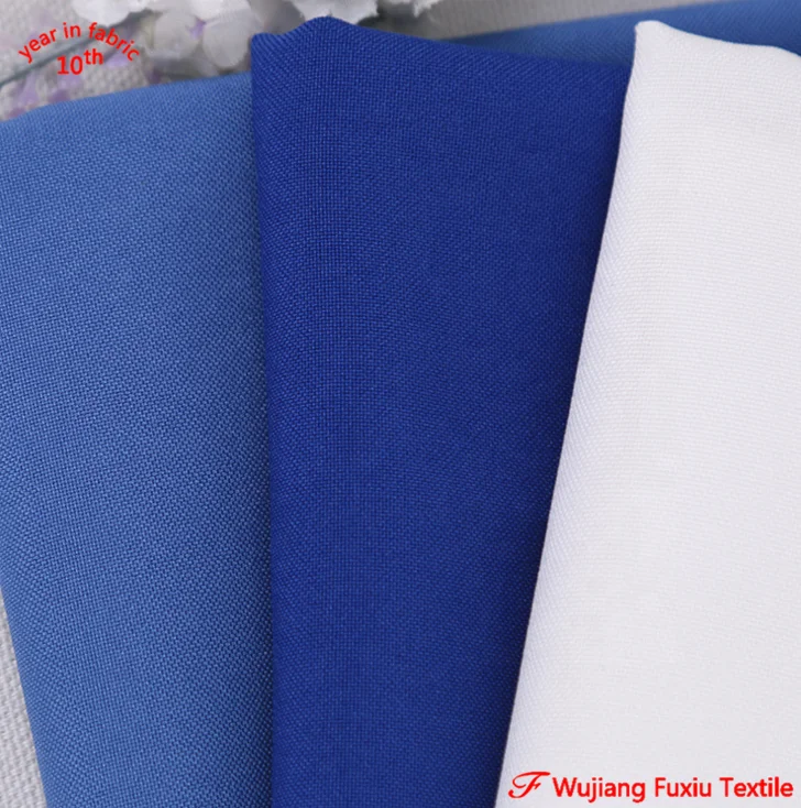hot sale 150D 300D plain, twill waterproof 100 polyester minimat fabric for apron uniform