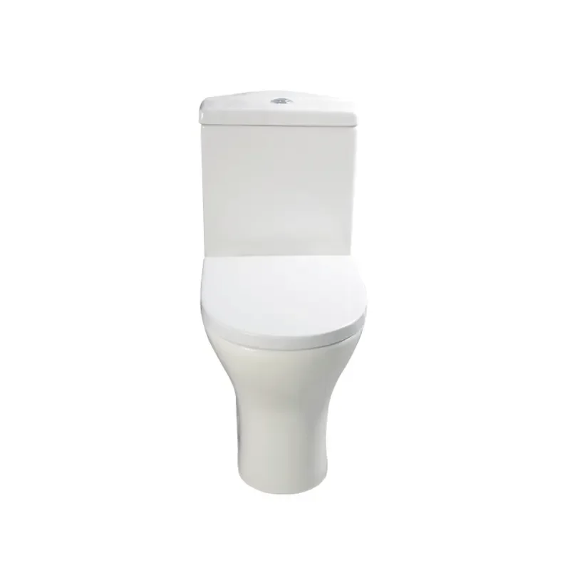 Shauchalay Luxury Corner WC Series Modern Bathroom Accessories Two-Piece Ceramic Commode Toilet with P Trap Low-Price