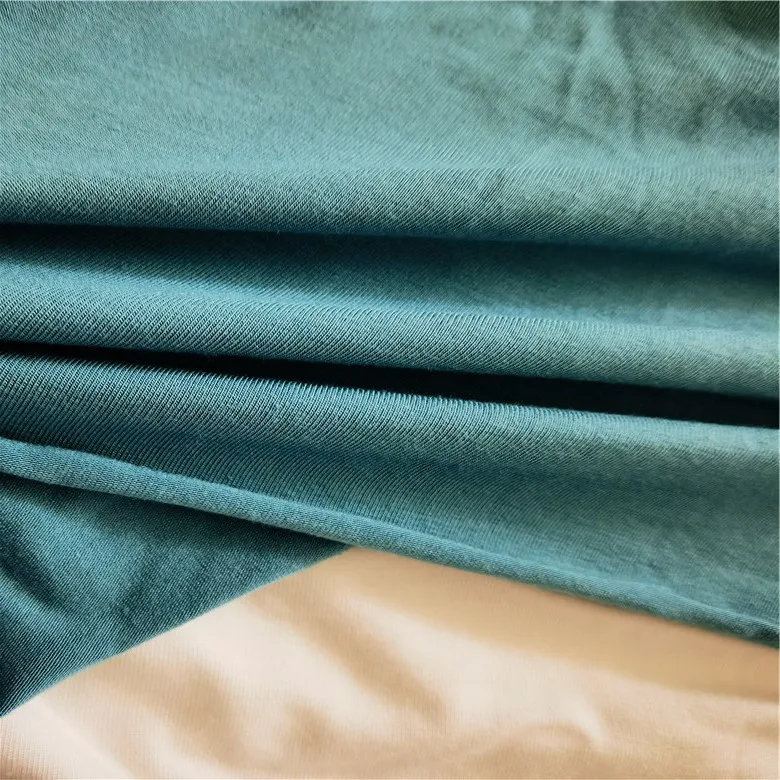 95% Bamboo Viscose 5% Spandex Jersey Knit Fabric