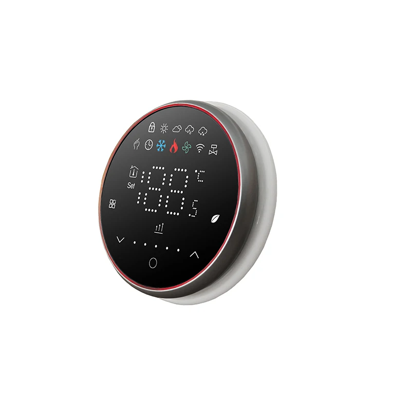 Smart Home Wifi Touch Screen Digital Thermostat for Fan Coil and Central Air Conditioner