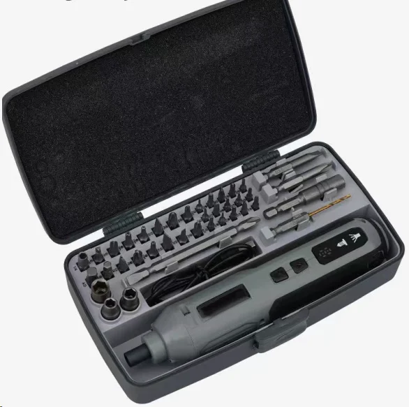 Portable 3.6V Electric Screwdriver Set for Home Decoration Self-Integrated Hand Function Battery Powered