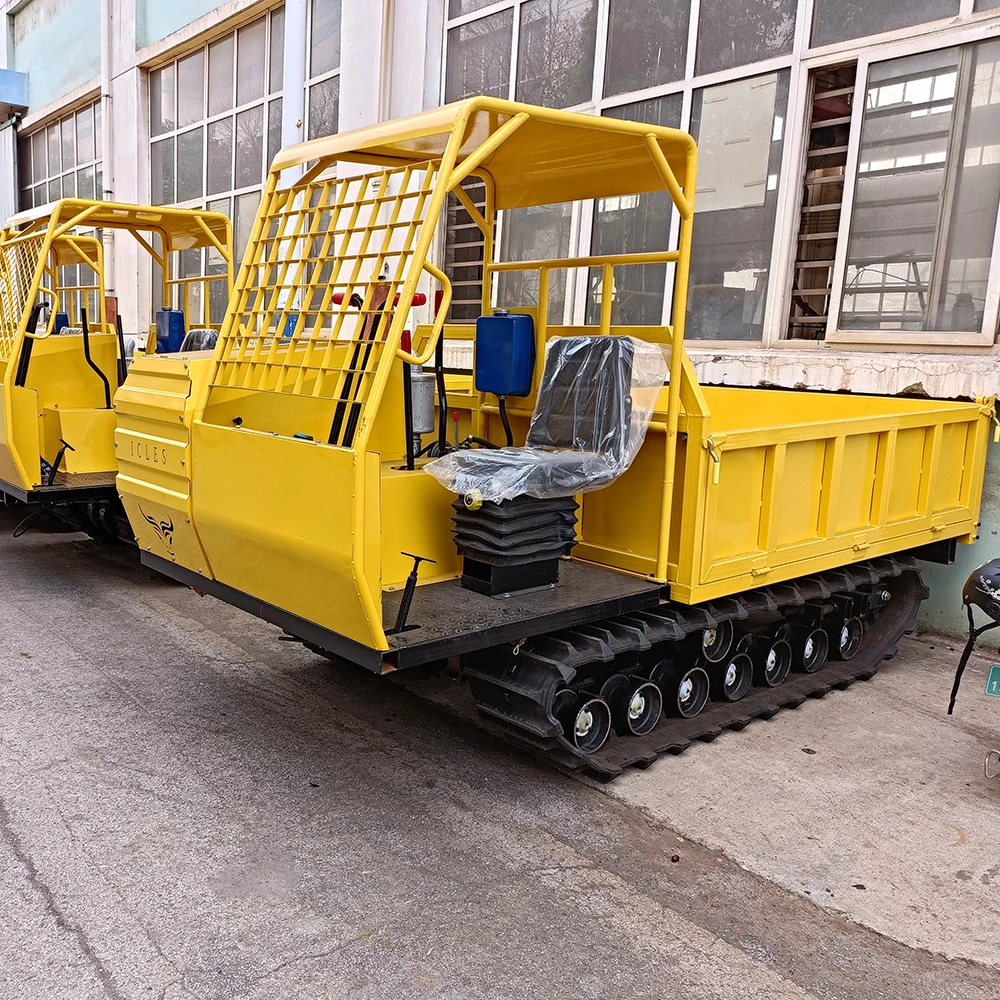 Self-Loading-Mini-Dumper Small Mountain Crawler Truck Diesel Engine Mini Tipper Dumping Trucks For Sale