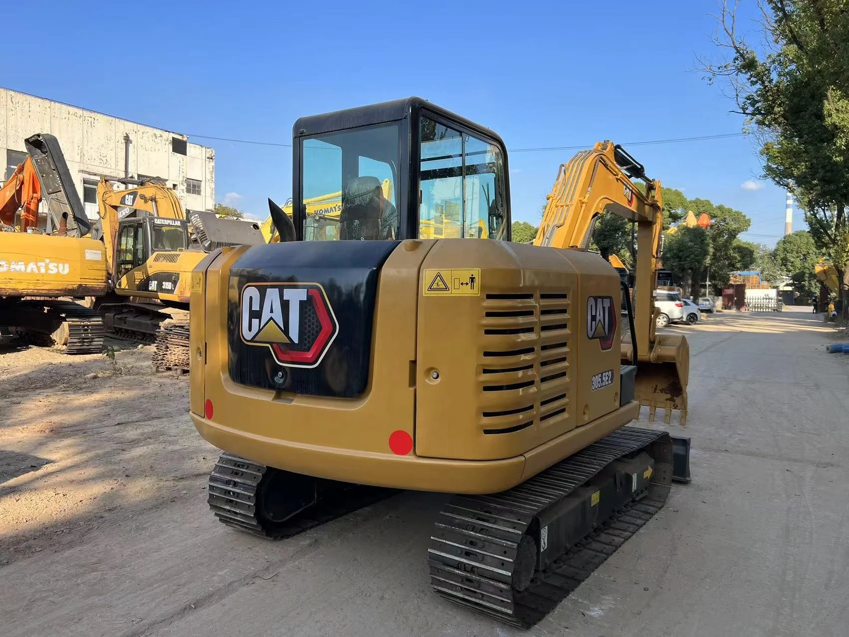 Used Carter 305.5E2 Excavator CAT305.5E2 crawler excavator Carter 307 312 313 315 320 Hydraulic excavator