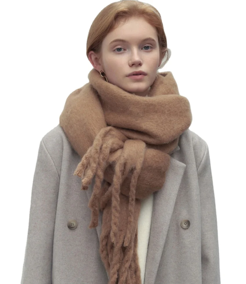 Men Scarves Autumn Winter Cotton Linen Scarf Winter Accessories Men black Warm Long Fashion Brand Men Scarf