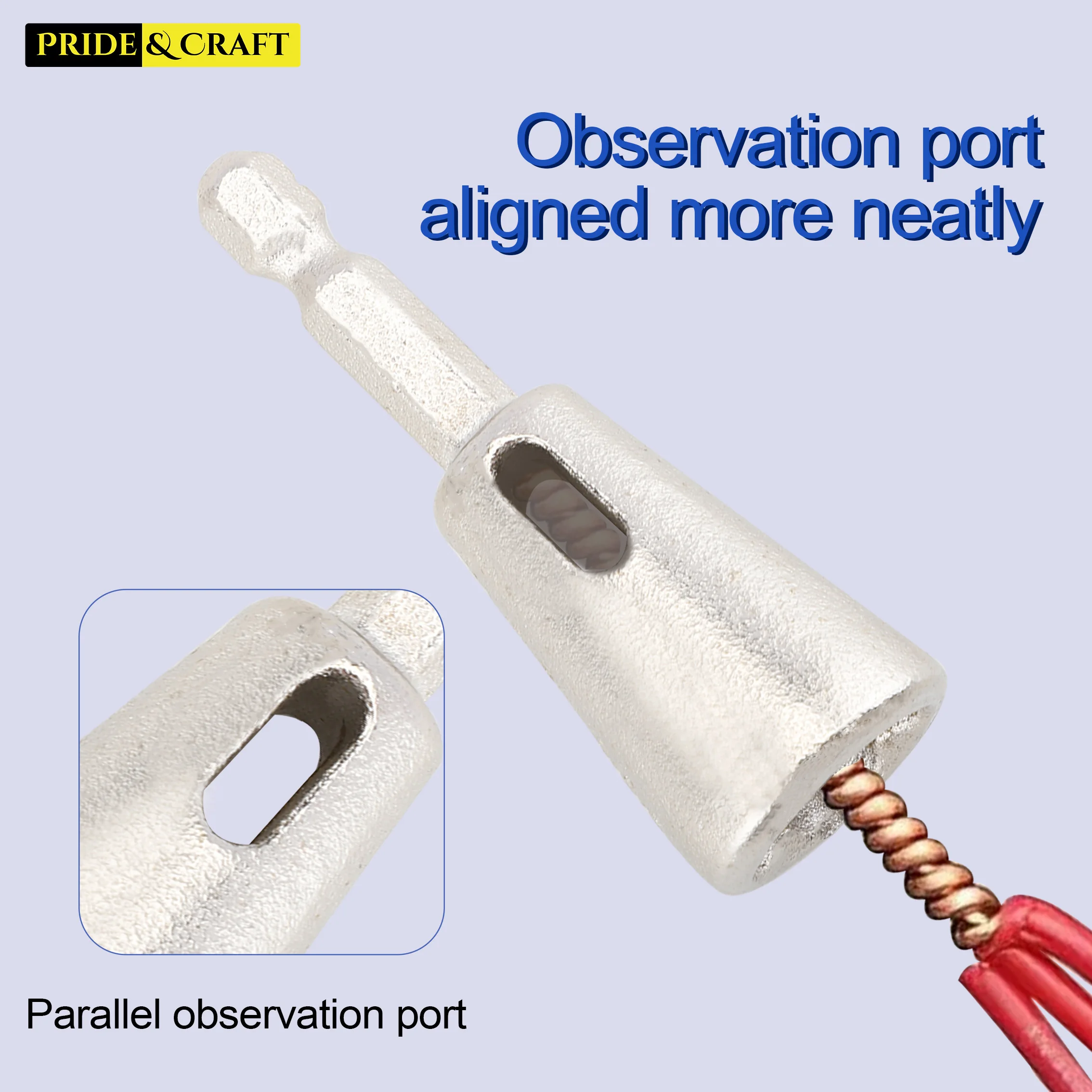 1 pc Hexagon Wire Twister Tool for Drill Wire Twister Connector Wire Twisting Tool