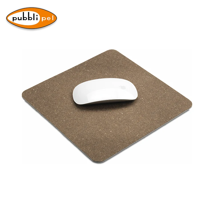 
Made In Italy Regenerated Leather Soft Computer Mouse Pad 