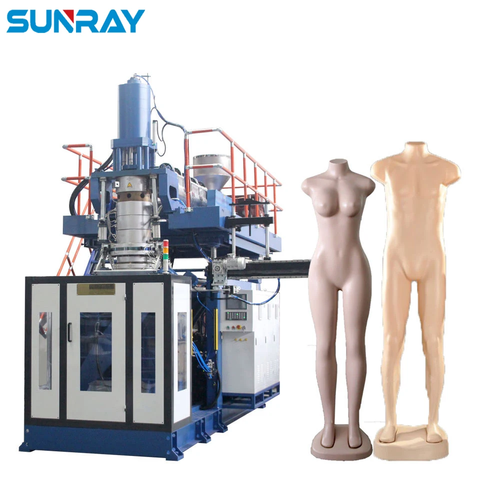 Male Female Plastic Mannequin Making Machine Mannequin Head with Shoulders Extrusion Blow Moulding Machine