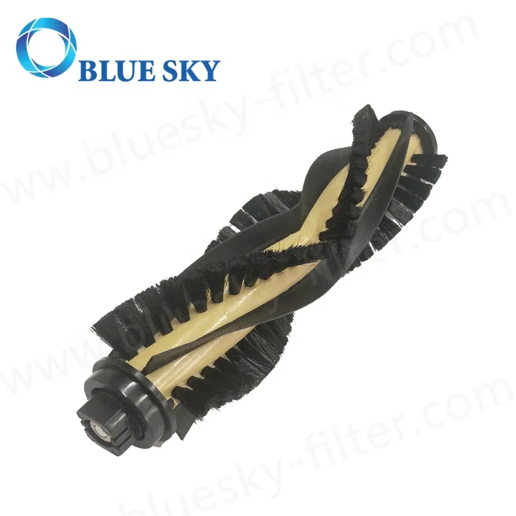 Black & Yellow Replacement Main Brush for Ecovacs Deebot N79 & N79s Robotic Vacuum Cleaner