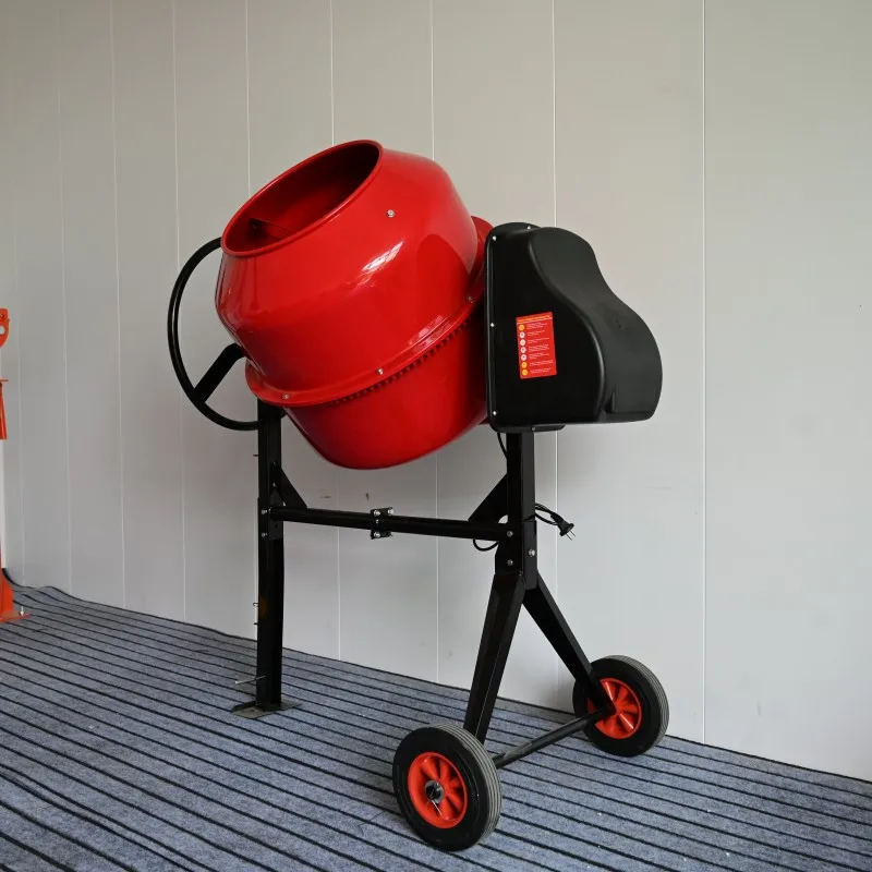 New Type  200L Portable Mini Concrete Mixer Low Noise for Construction