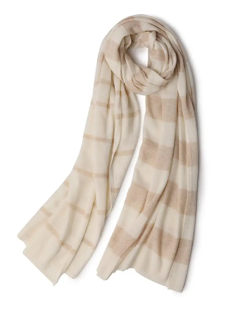 Женские зимние кашемировые шарфы, шали, роскошные Саржевые шали и шарфы, стильная кашемировая шаль для женщин