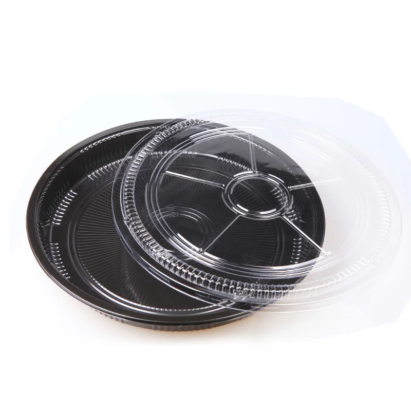 Takeaway Packaged Disposable Round Bowl Lunch Box With Lid, Can Hold Vermicelli Noodles And Stir-Fry